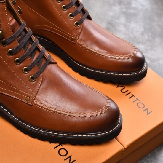 Louis Vuitton 2020 Mens Leather Boots Sneakers