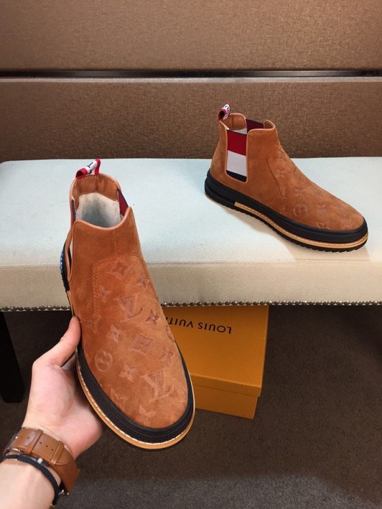 Louis Vuitton 2020 Mens Leather Boots