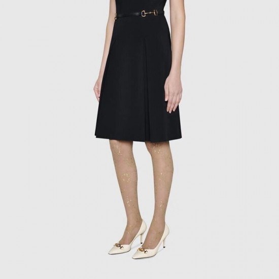 Gucci 2020 Ladies Leather Pumps High Heel