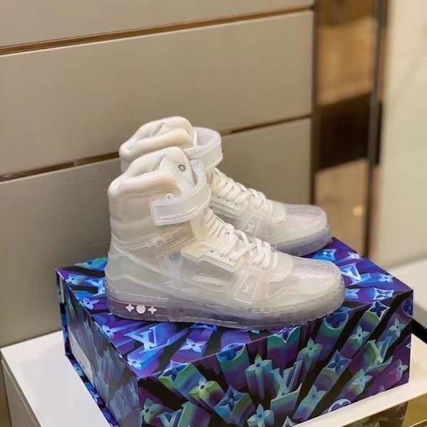 루이비통 2020 LV 트레이너 하이탑슈즈 pvc