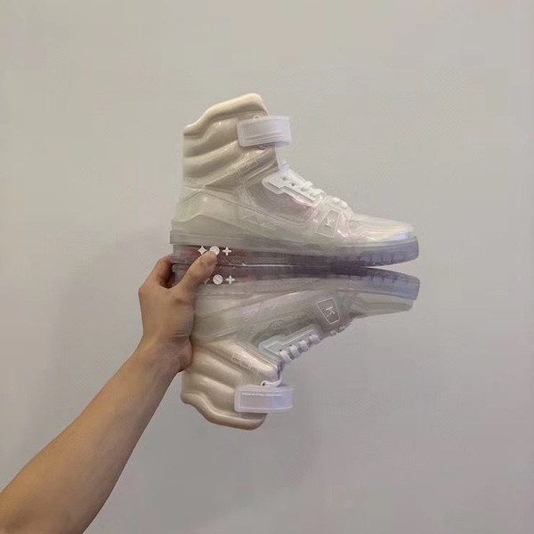 루이비통 2020 LV 트레이너 하이탑슈즈 pvc