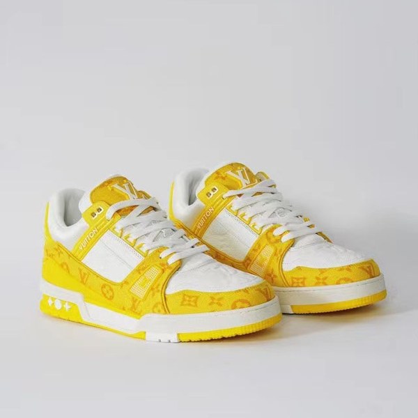 루이비통 2021 파스텔톤 모노그램 LV 트레이너 스니커즈 (4컬러)