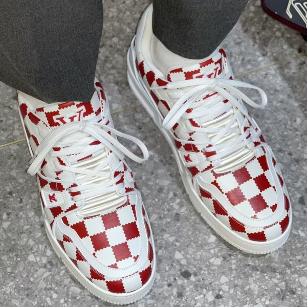 루이비통 2021 체스컬러 Lv 트레이너 스니커즈