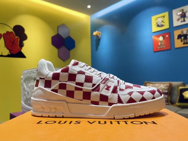 루이비통 2021 체스컬러 Lv 트레이너 스니커즈