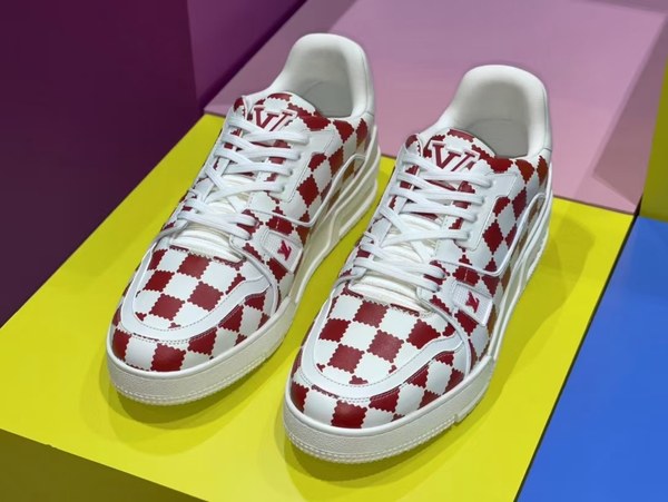 루이비통 2021 체스컬러 Lv 트레이너 스니커즈