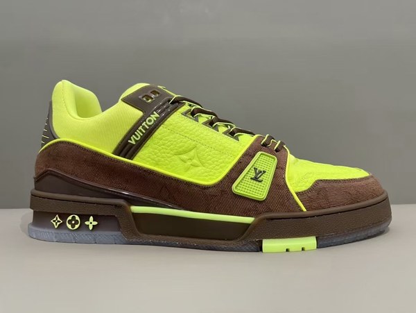 루이비통 2021 LV 트레이너 네온컬러 스니커즈