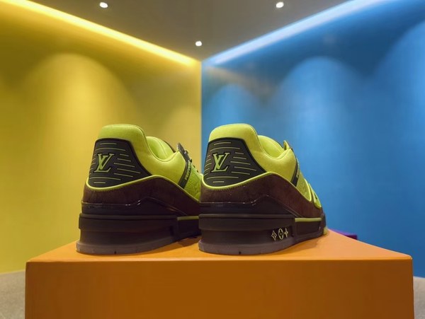 루이비통 2021 LV 트레이너 네온컬러 스니커즈