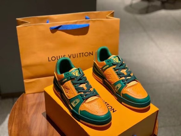 루이비통 2021 LV트레이너 스니커즈 자메이카 컬러