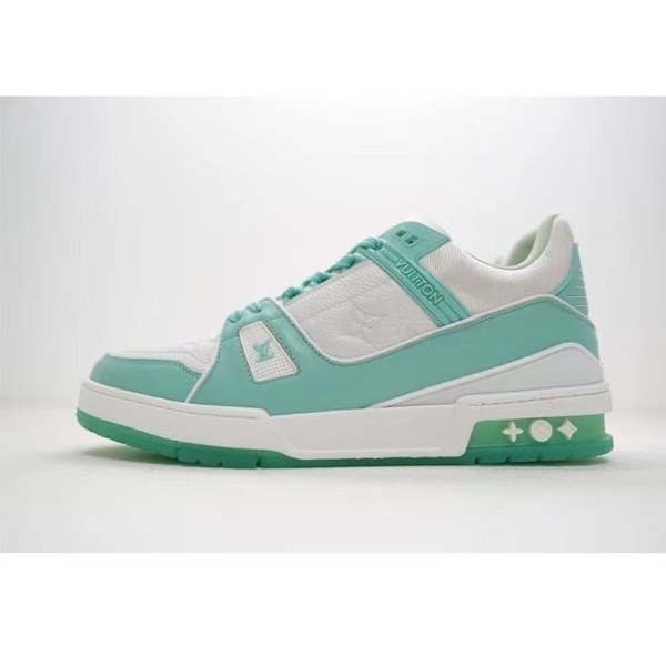 루이비통 2021 lv 트레이너 스니커즈 티파니 컬러