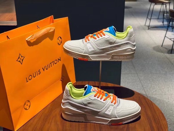 루이비통 2021 멀티컬러 LV 트레이너 스니커즈