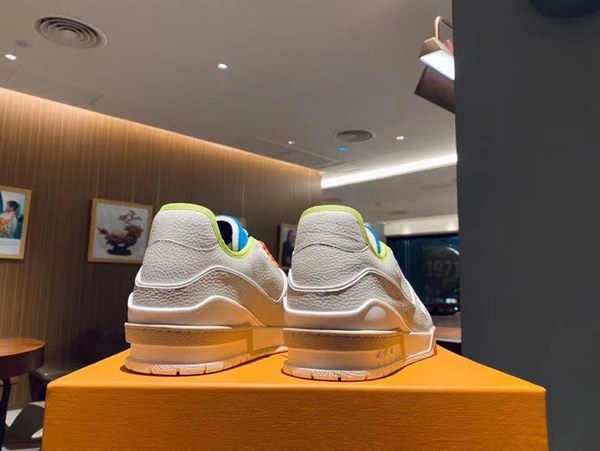 루이비통 2021 멀티컬러 LV 트레이너 스니커즈