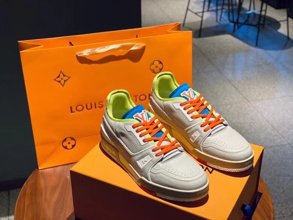 루이비통 2021 멀티컬러 LV 트레이너 스니커즈