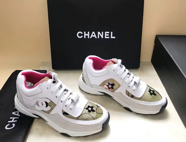 Chanel 샤넬 CC로고 트레이너 런닝화2 4가지 색상