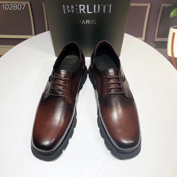 벨루티 2021 트위스트 더비 슈즈