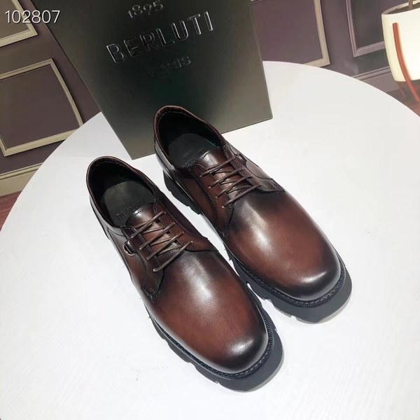 벨루티 2021 트위스트 더비 슈즈