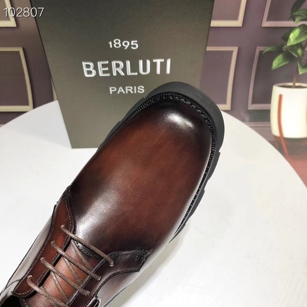 벨루티 2021 트위스트 더비 슈즈