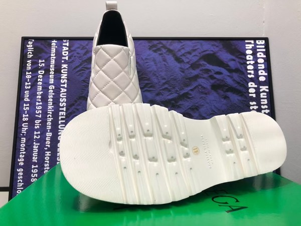 보테가베네타 2021 화이트 인트레치아토 더비 슈즈