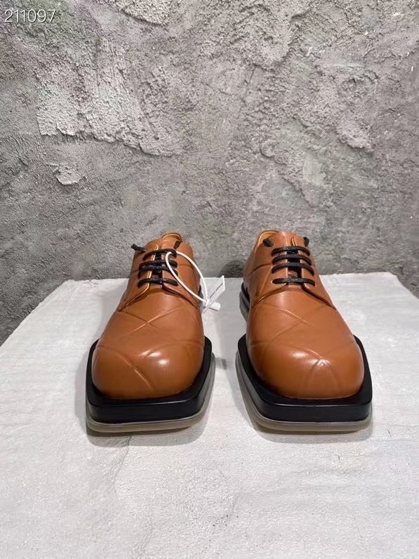 보테가베네타 2021 인트레치아토 클리어솔 레이스업 더비 슈즈