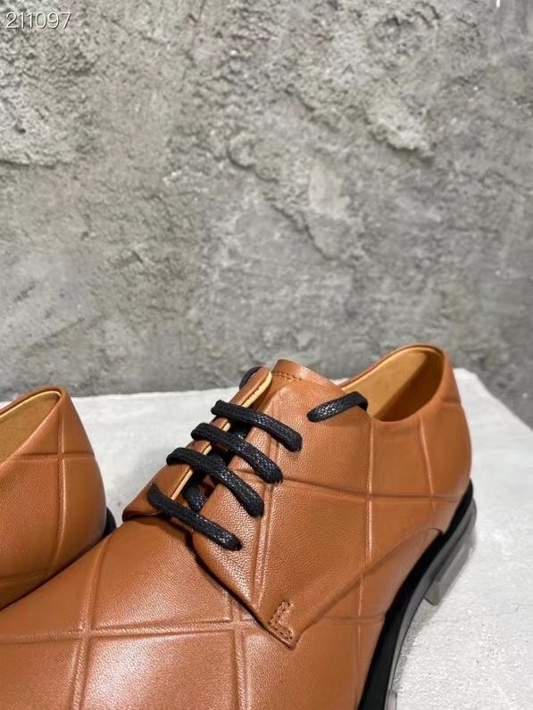 보테가베네타 2021 인트레치아토 클리어솔 레이스업 더비 슈즈