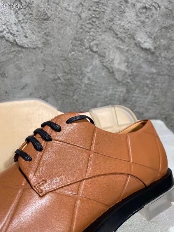 보테가베네타 2021 인트레치아토 클리어솔 레이스업 더비 슈즈