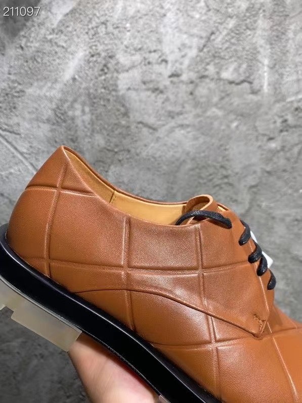 보테가베네타 2021 인트레치아토 클리어솔 레이스업 더비 슈즈