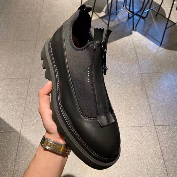 지방시 2021 레더 네오프랜 컴뱃 더비 슈즈