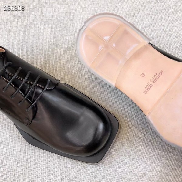 보테가베네타 2021 클리어솔 레이스업 더비 슈즈