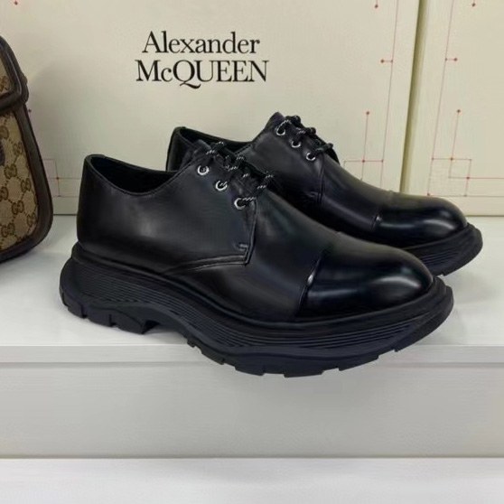 알렉산더맥퀸 2021 샤인토 트레드솔 더비 슈즈