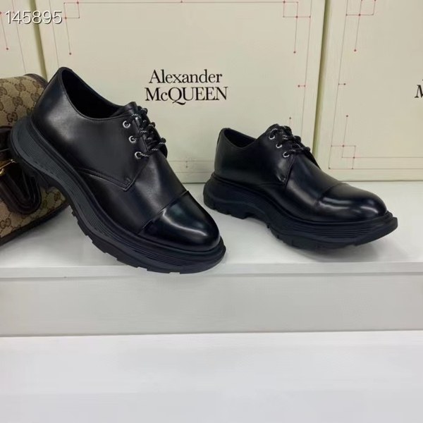 알렉산더맥퀸 2021 샤인토 트레드솔 더비 슈즈