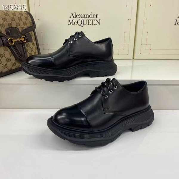 알렉산더맥퀸 2021 샤인토 트레드솔 더비 슈즈