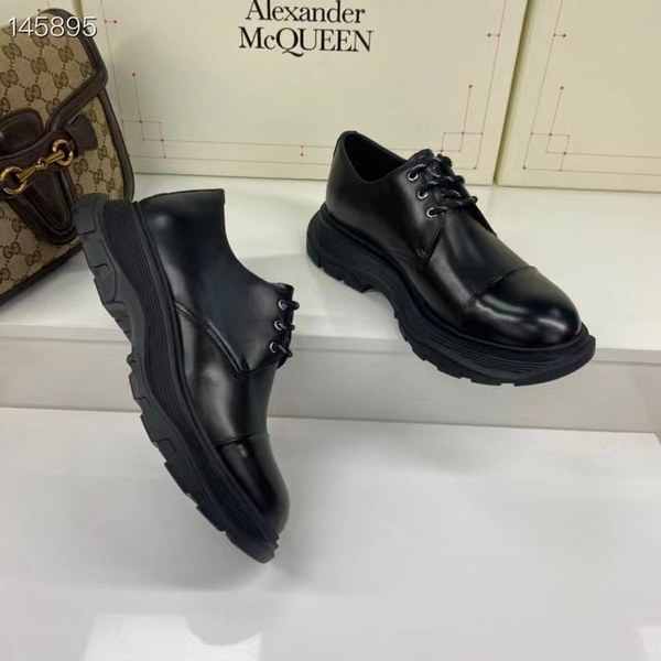 알렉산더맥퀸 2021 샤인토 트레드솔 더비 슈즈