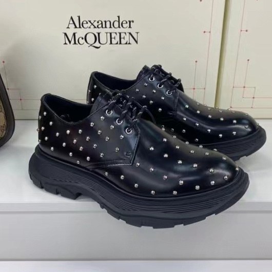 알렉산더맥퀸 2021 스터드 트레드 더비 슈즈