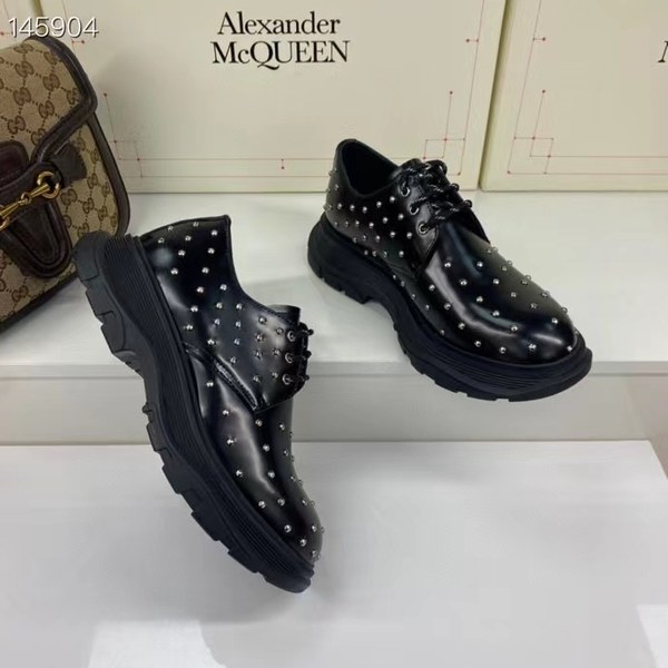 알렉산더맥퀸 2021 스터드 트레드 더비 슈즈