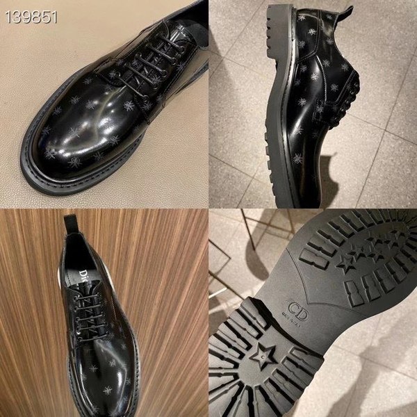 디올 2020 bee프린팅 더비 슈즈