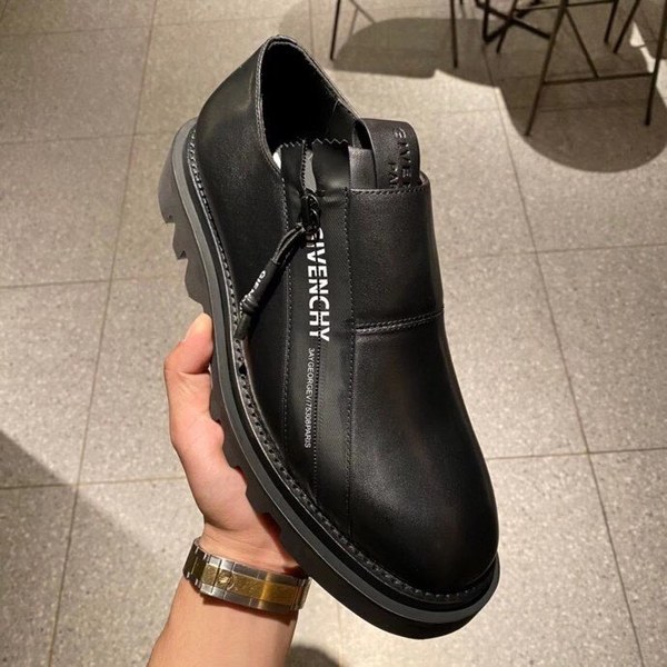 지방시 2020 지퍼 컴벳 더비 슈즈