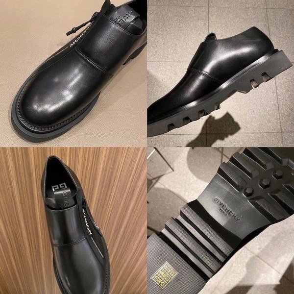 지방시 2020 지퍼 컴벳 더비 슈즈