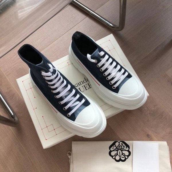 알렉산더맥퀸 2020 트레드 슬릭 더비스니커즈 블루스웨에드