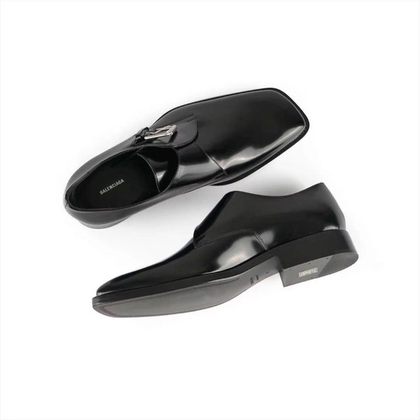 발렌시아가 2020 몽크스트랩 더비슈즈