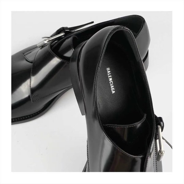 발렌시아가 2020 몽크스트랩 더비슈즈