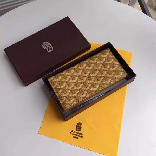 고야드 장지갑 옐로우