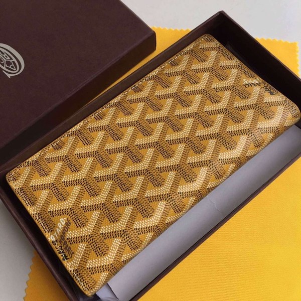 고야드 장지갑 옐로우