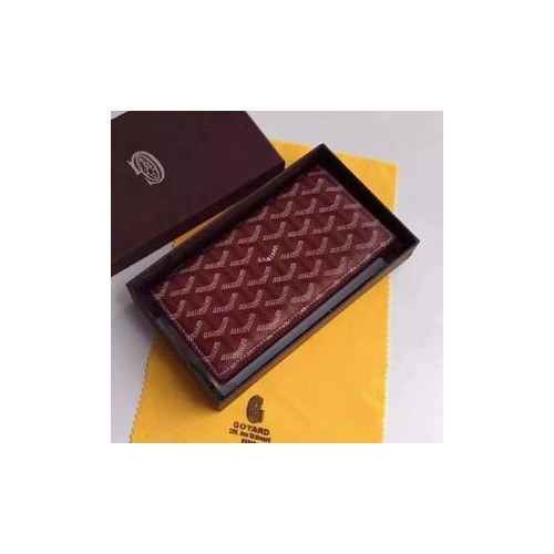 고야드 장지갑 버건디