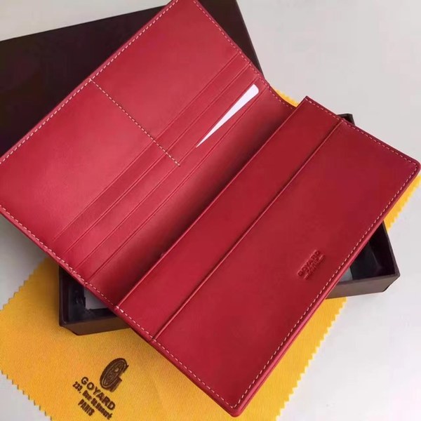 고야드 장지갑 레드