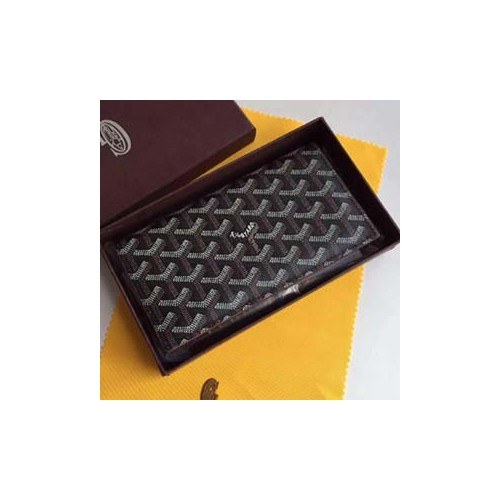 고야드 장지갑 블랙&브라운