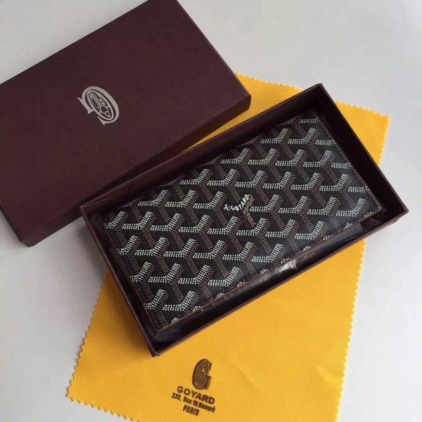 고야드 장지갑 블랙&브라운