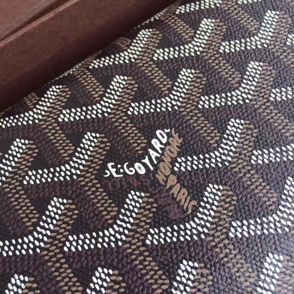 고야드 장지갑 블랙&브라운