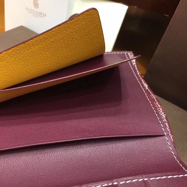 (미러급) 고야드 장지갑 버건디