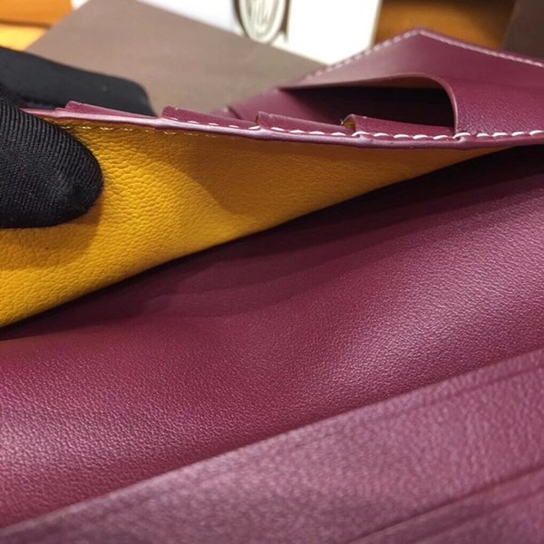 (미러급) 고야드 장지갑 버건디