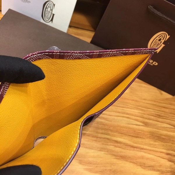 (미러급) 고야드 장지갑 버건디