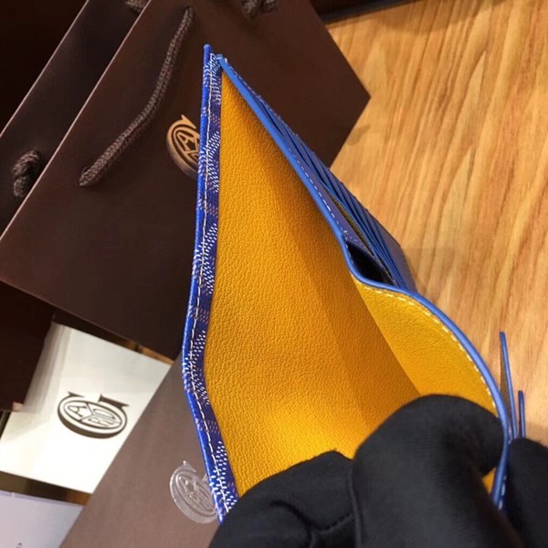 (미러급) 고야드 장지갑 블루